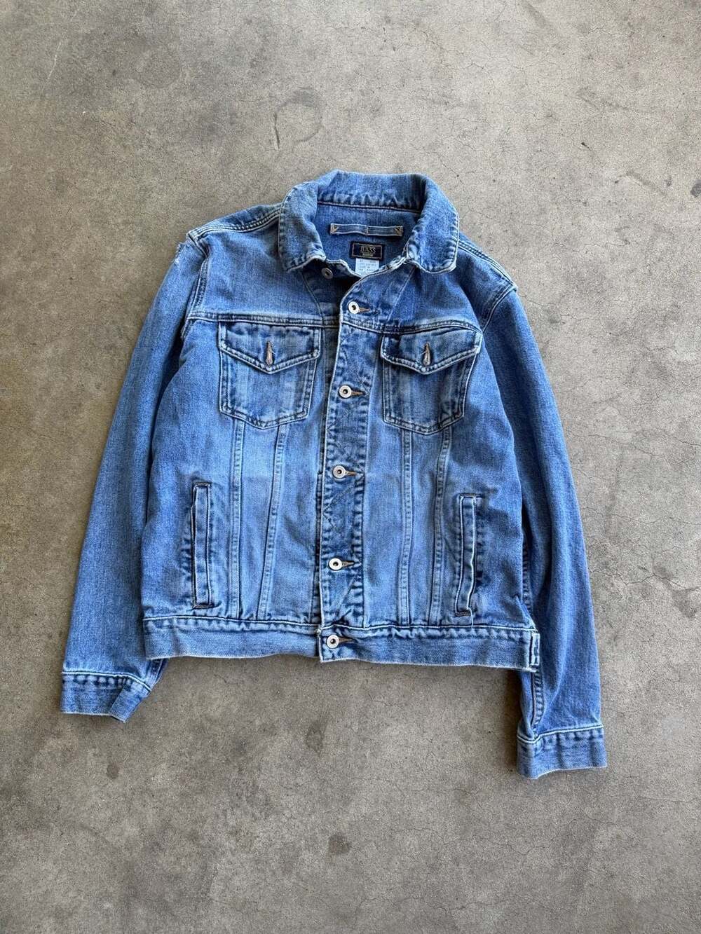 G.H. Bass & Co. Vintage Denim Trucker Jacket